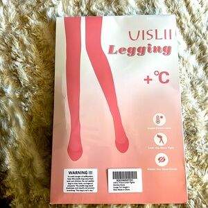 Large Fleece Lined Tights, Warm Pantyhose - new in box never opened leggings